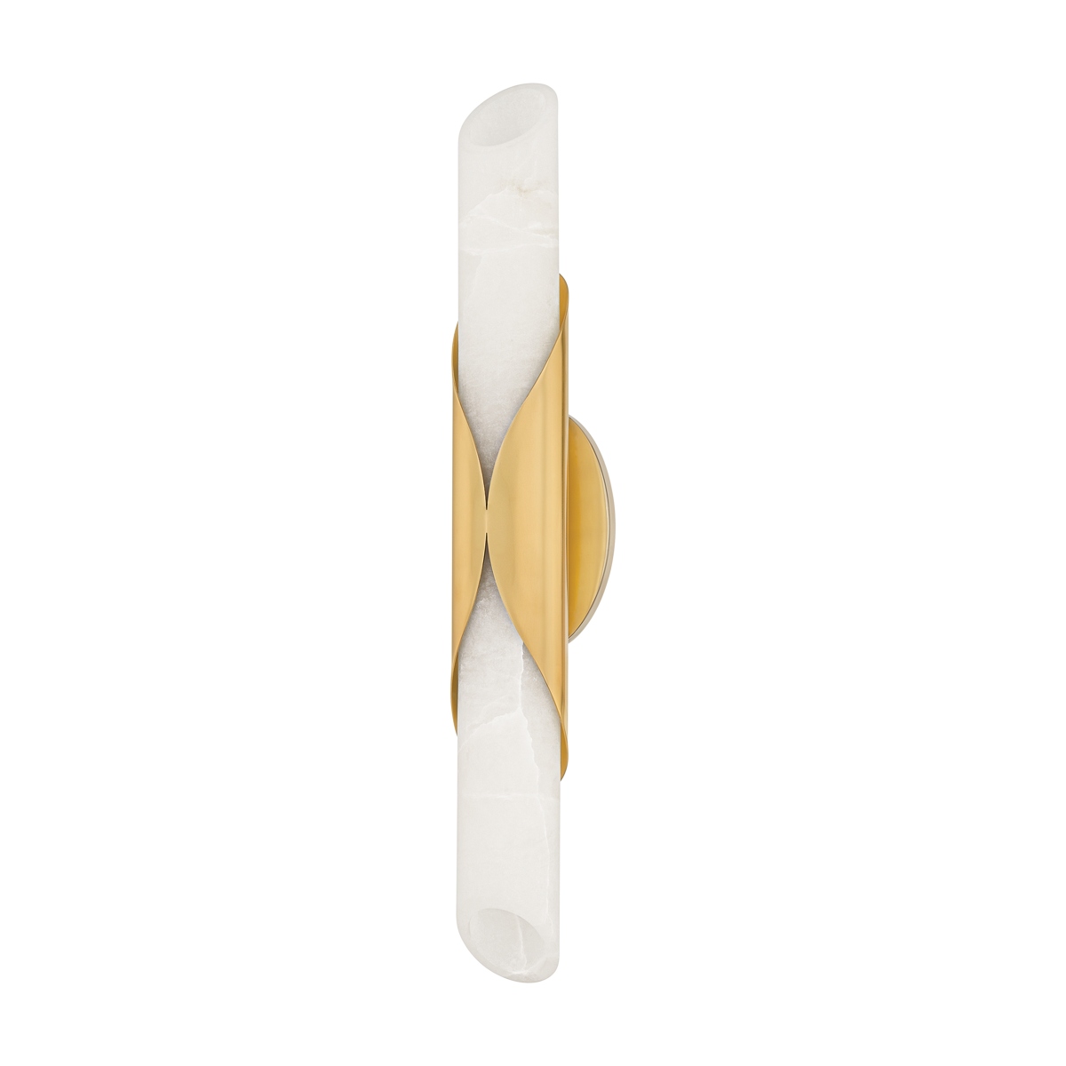 Photos - Chandelier / Lamp Corbett Lighting Vintage Polished Brass Two Light Wall Sconce from the Camilla Collection 372-02-VPB