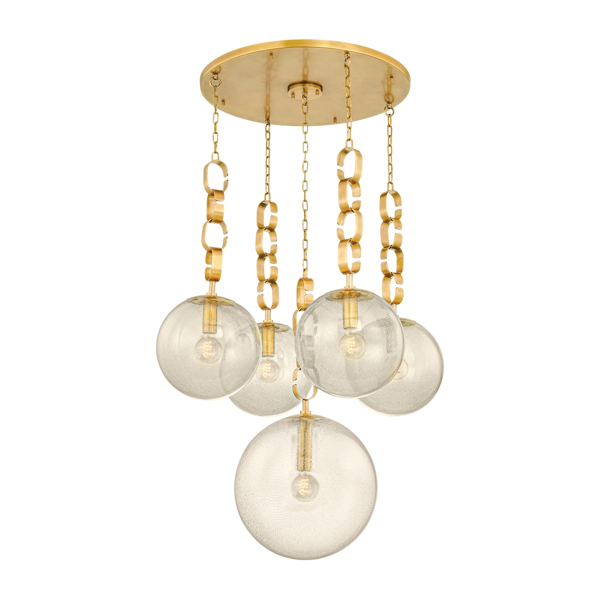 Vintage Brass Chand… - image