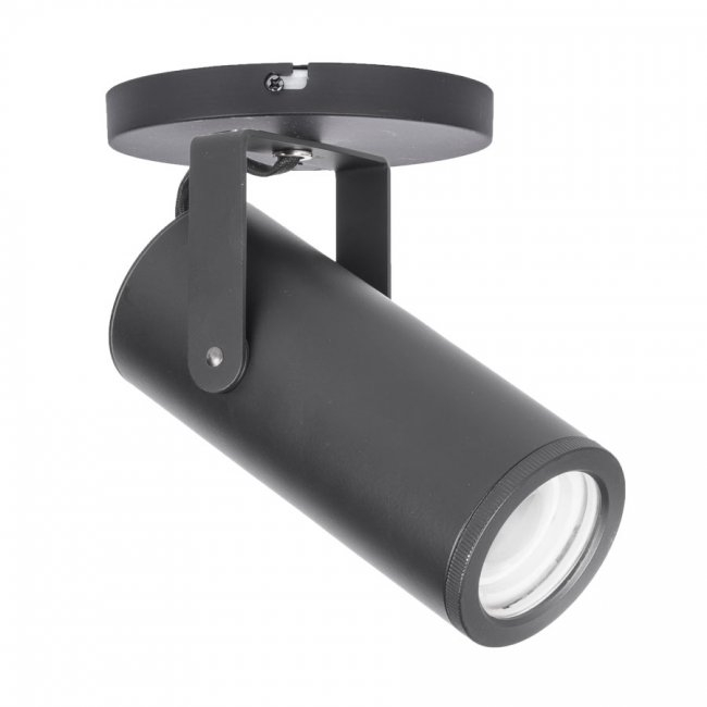 WAC Lighting X6-MO2020927BK Silo LED 4.5 inch Black Flush Mount Ceiling Light in 2700K