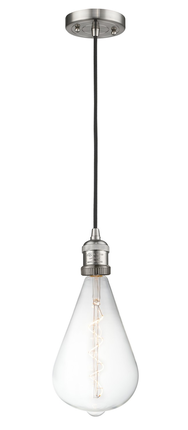 LED Mini Pendant by Innovations - Franklin Restoration Collection, Brushed Satin Nickel Finish - 200C-SN-BB164LED