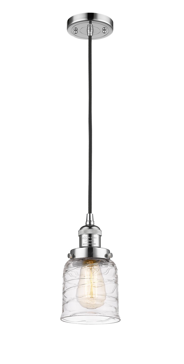 LED Mini Pendant by Innovations - Franklin Restoration Collection, Polished Chrome Finish - 201C-PC-G513-LED