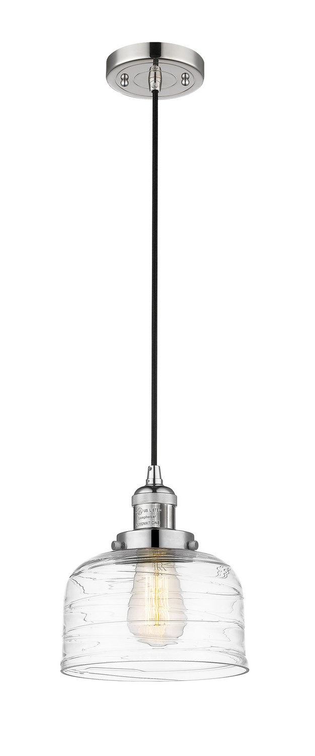 LED Mini Pendant by Innovations - Franklin Restoration Collection, Polished Nickel Finish - 201C-PN-G713-LED