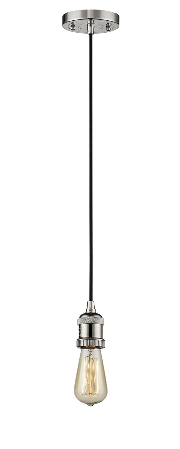 LED Mini Pendant by Innovations - Franklin Restoration Collection, Polished Nickel Finish - 201C-PN-LED