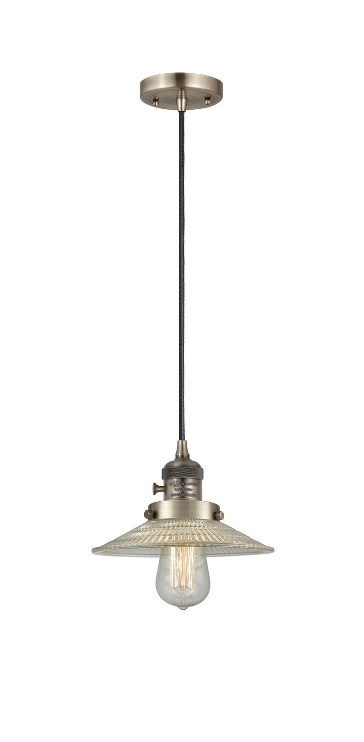 LED Mini Pendant by Innovations - Franklin Restoration Collection, Antique Brass Finish - 201CSW-AB-G2-LED