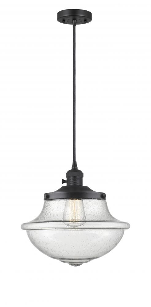LED Mini Pendant by Innovations - Franklin Restoration Collection, Matte Black Finish - 201CSW-BK-G544-LED