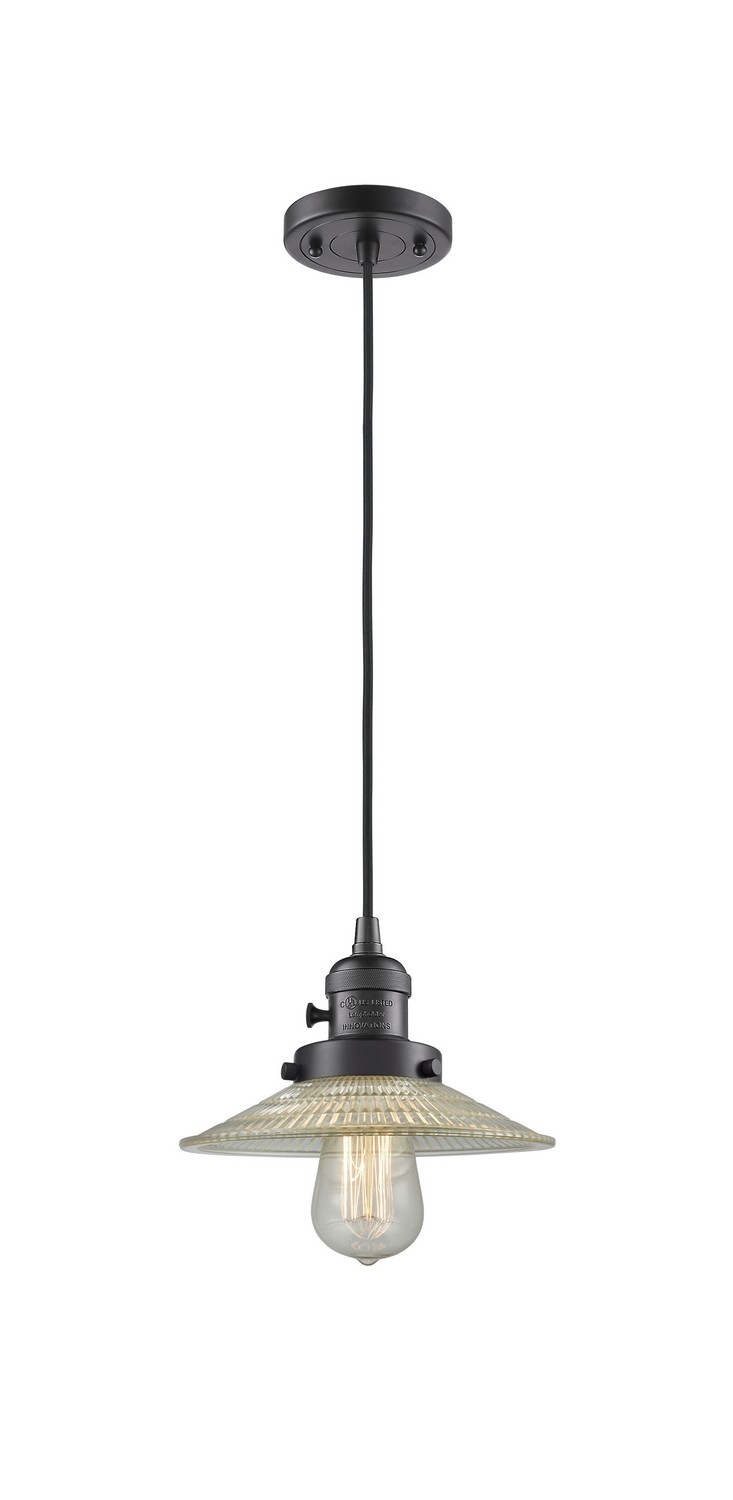 One Light Mini Pendant by Innovations - Franklin Restoration Collection, Oil Rubbed Bronze Finish - 201CSW-OB-G2