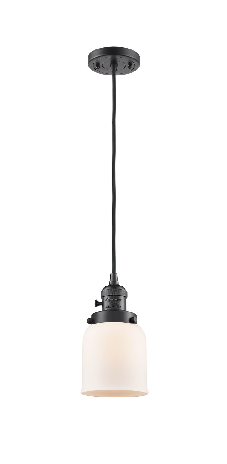 One Light Mini Pendant by Innovations - Franklin Restoration Collection, Oil Rubbed Bronze Finish - 201CSW-OB-G51