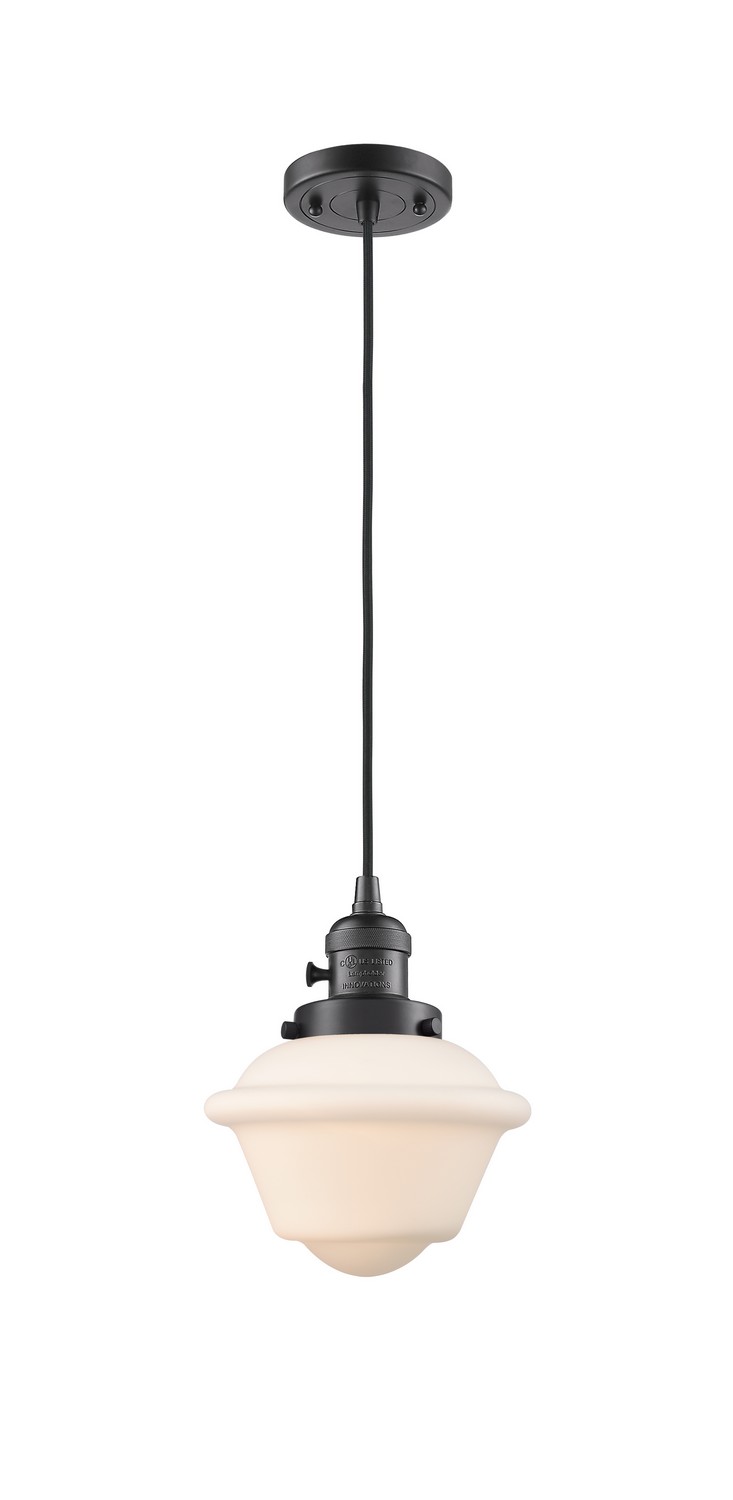 LED Mini Pendant by Innovations - Franklin Restoration Collection, Oil Rubbed Bronze Finish - 201CSW-OB-G531-LED