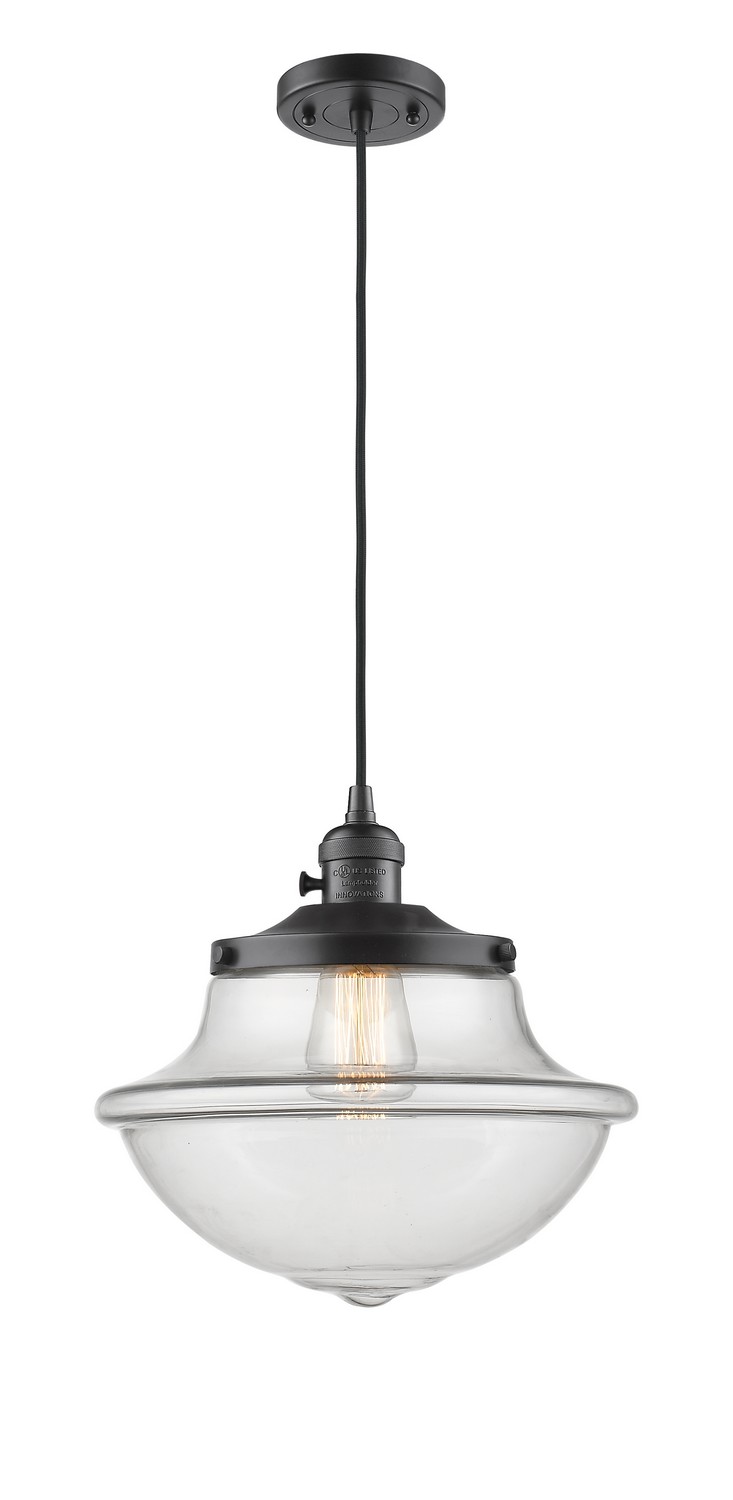 LED Mini Pendant by Innovations - Franklin Restoration Collection, Oil Rubbed Bronze Finish - 201CSW-OB-G542-LED