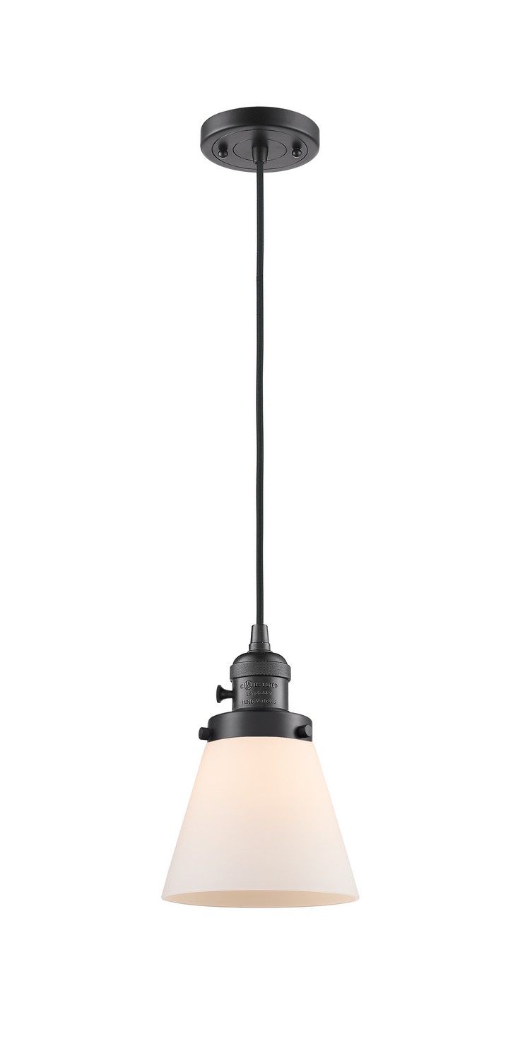 LED Mini Pendant by Innovations - Franklin Restoration Collection, Oil Rubbed Bronze Finish - 201CSW-OB-G61-LED