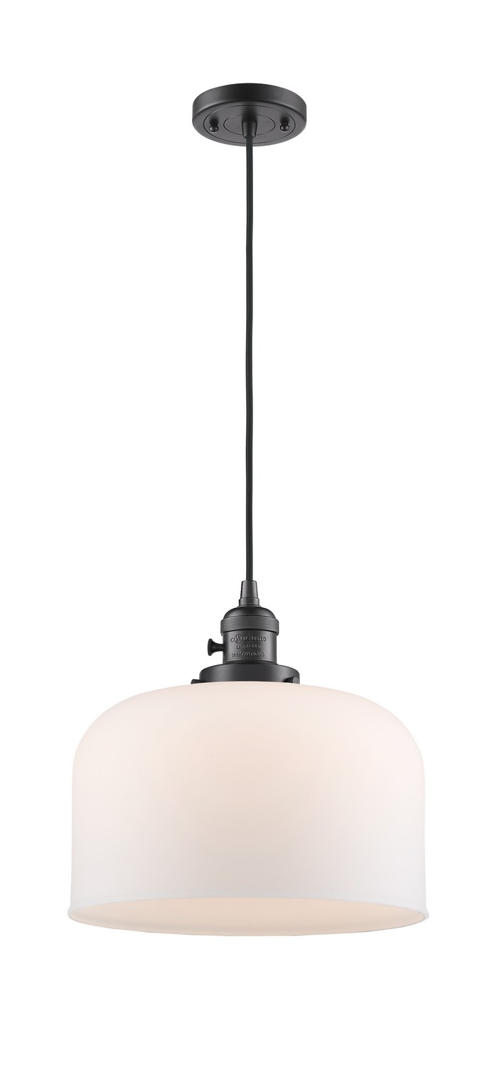 LED Mini Pendant by Innovations - Franklin Restoration Collection, Oil Rubbed Bronze Finish - 201CSW-OB-G71-L-LED