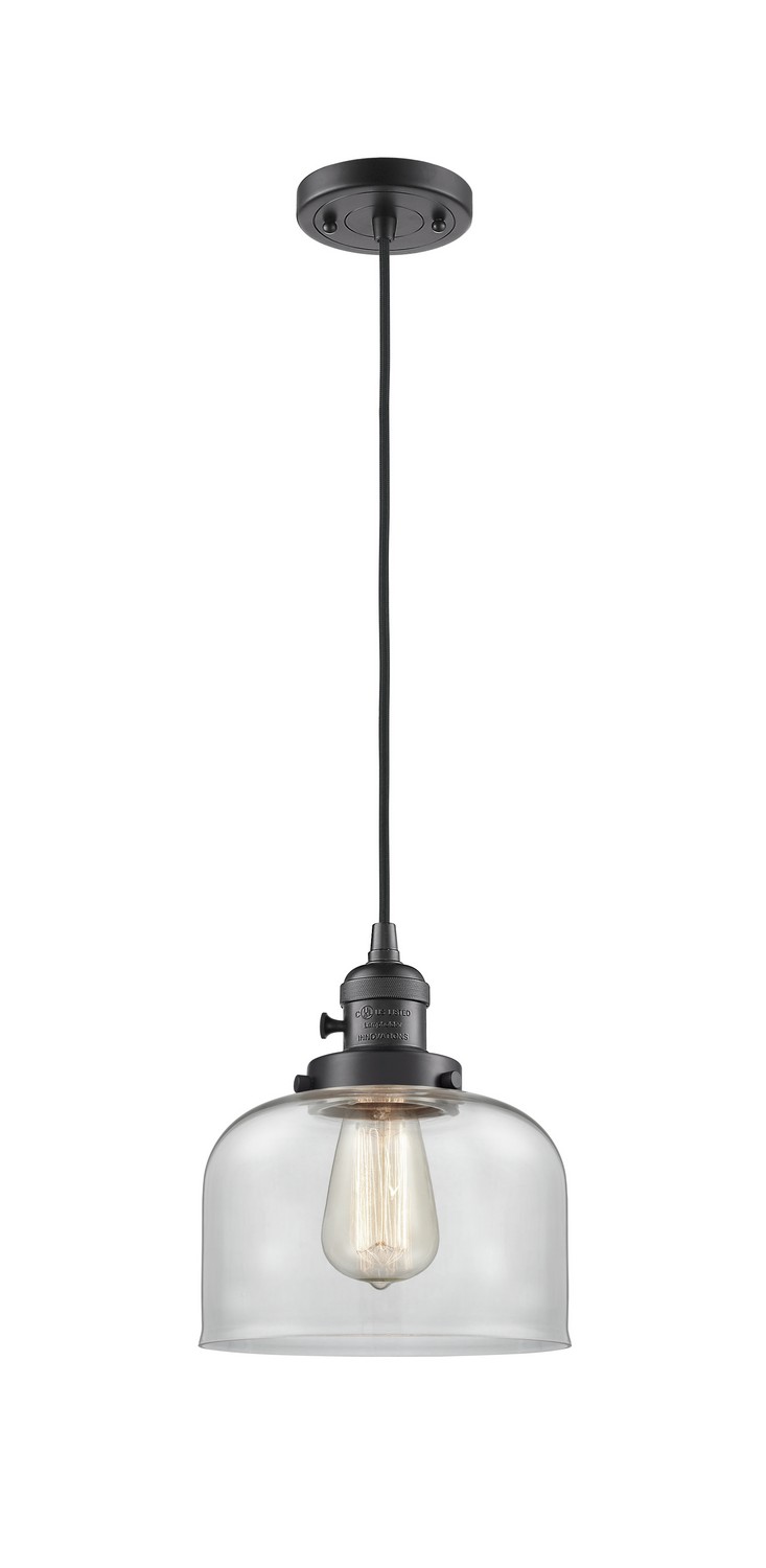 LED Mini Pendant by Innovations - Franklin Restoration Collection, Oil Rubbed Bronze Finish - 201CSW-OB-G72-LED