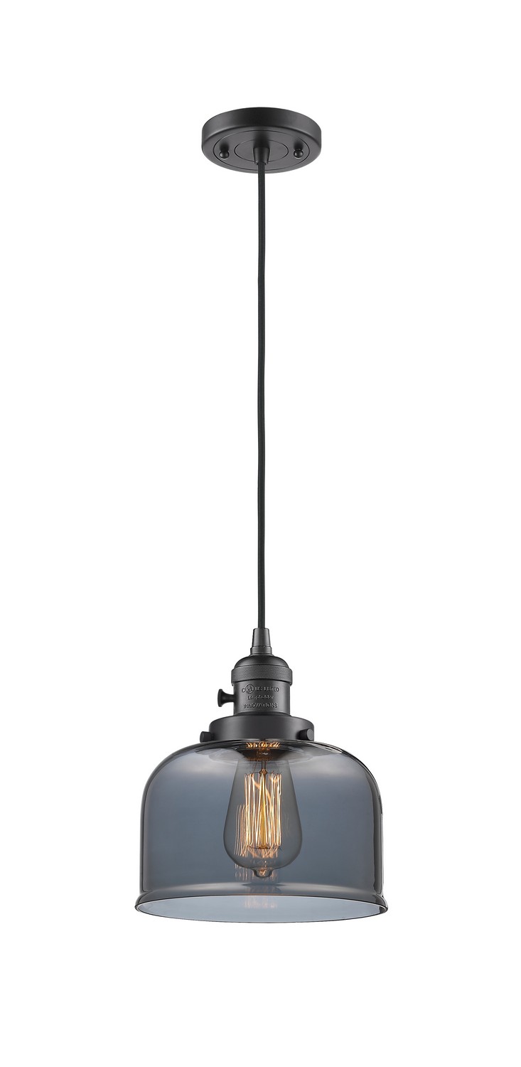 One Light Mini Pendant by Innovations - Franklin Restoration Collection, Oil Rubbed Bronze Finish - 201CSW-OB-G73