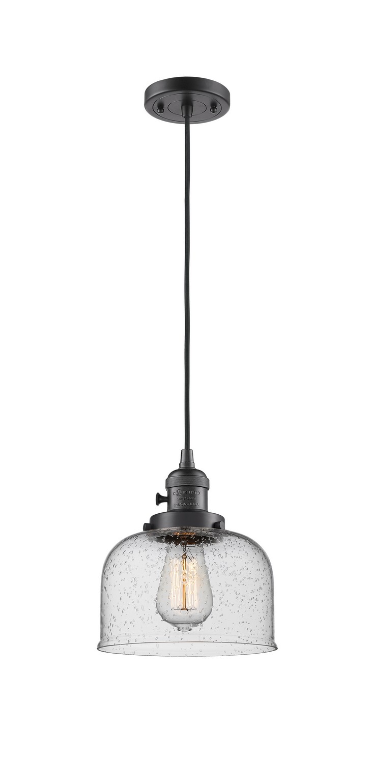 LED Mini Pendant by Innovations - Franklin Restoration Collection, Oil Rubbed Bronze Finish - 201CSW-OB-G74-LED
