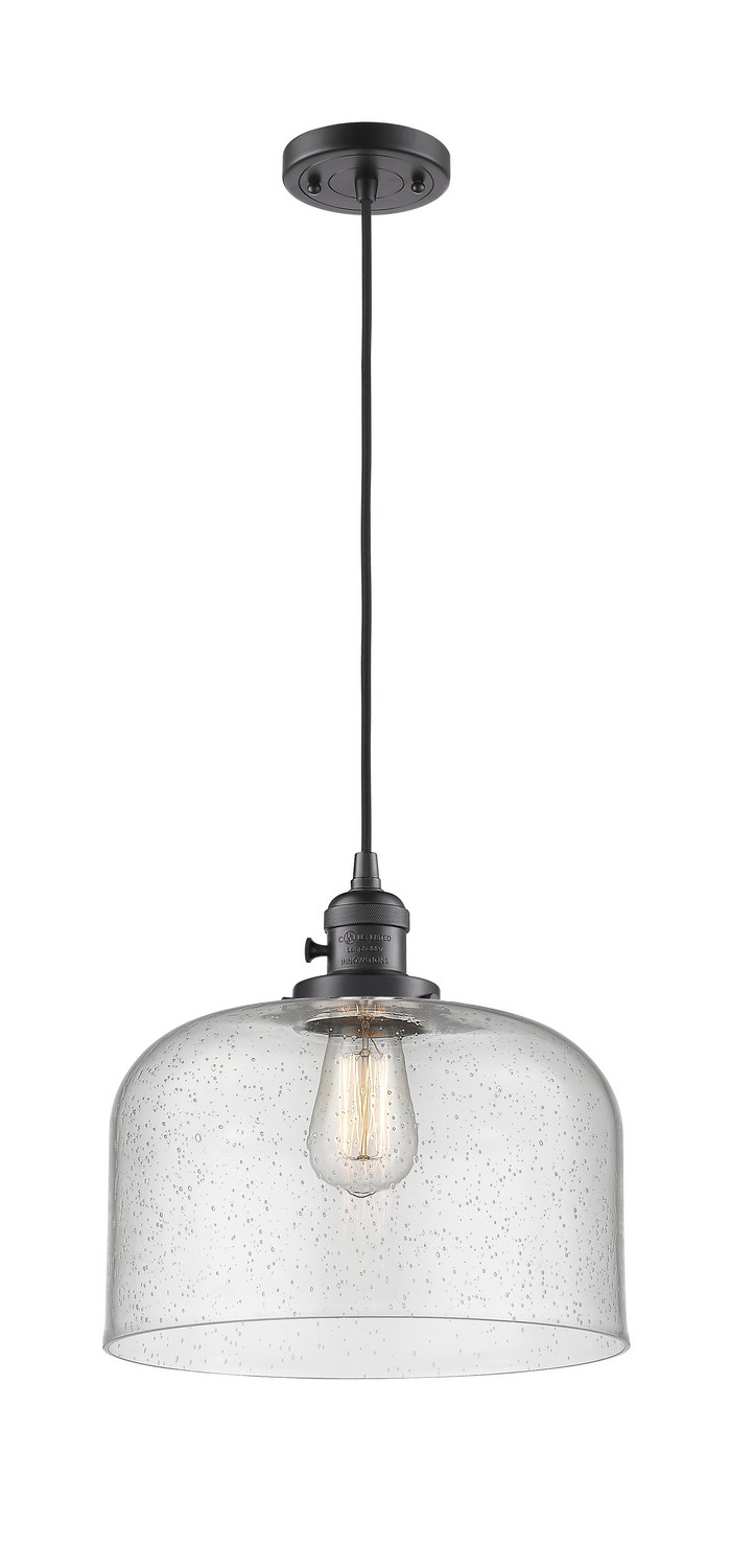 LED Mini Pendant by Innovations - Franklin Restoration Collection, Oil Rubbed Bronze Finish - 201CSW-OB-G74-L-LED