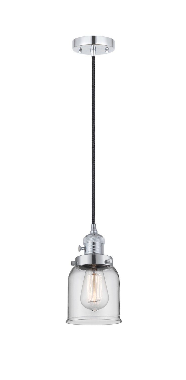 LED Mini Pendant by Innovations - Franklin Restoration Collection, Polished Chrome Finish - 201CSW-PC-G52-LED