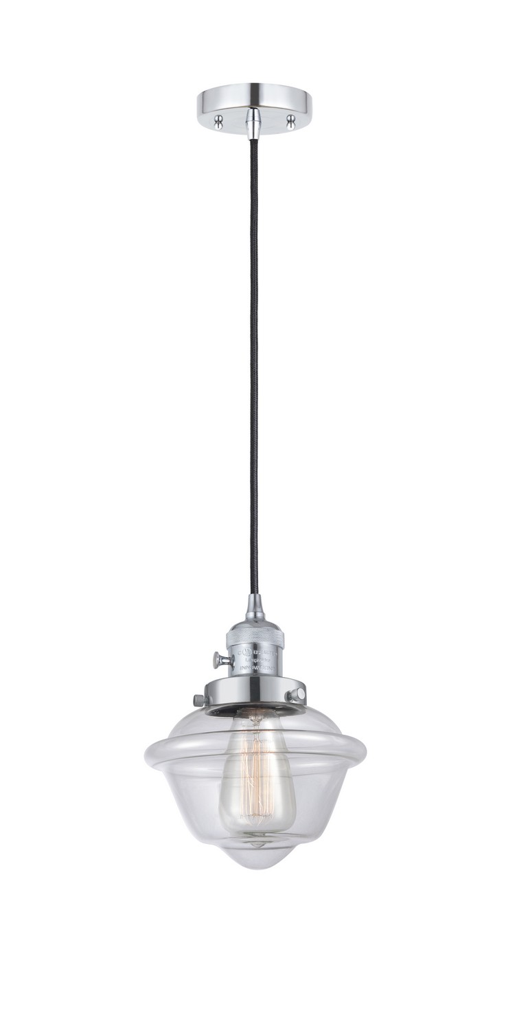 LED Mini Pendant by Innovations - Franklin Restoration Collection, Polished Chrome Finish - 201CSW-PC-G532-LED