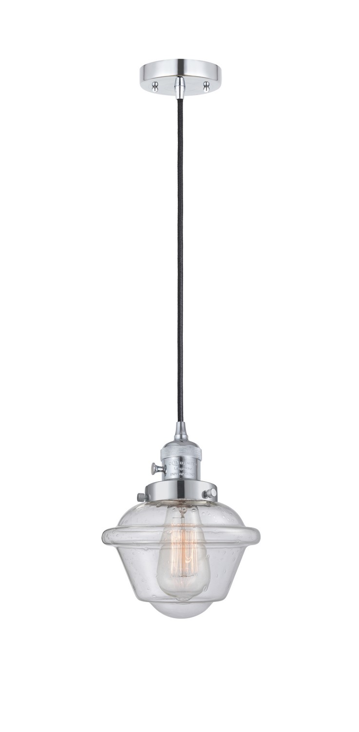 LED Mini Pendant by Innovations - Franklin Restoration Collection, Polished Chrome Finish - 201CSW-PC-G534-LED
