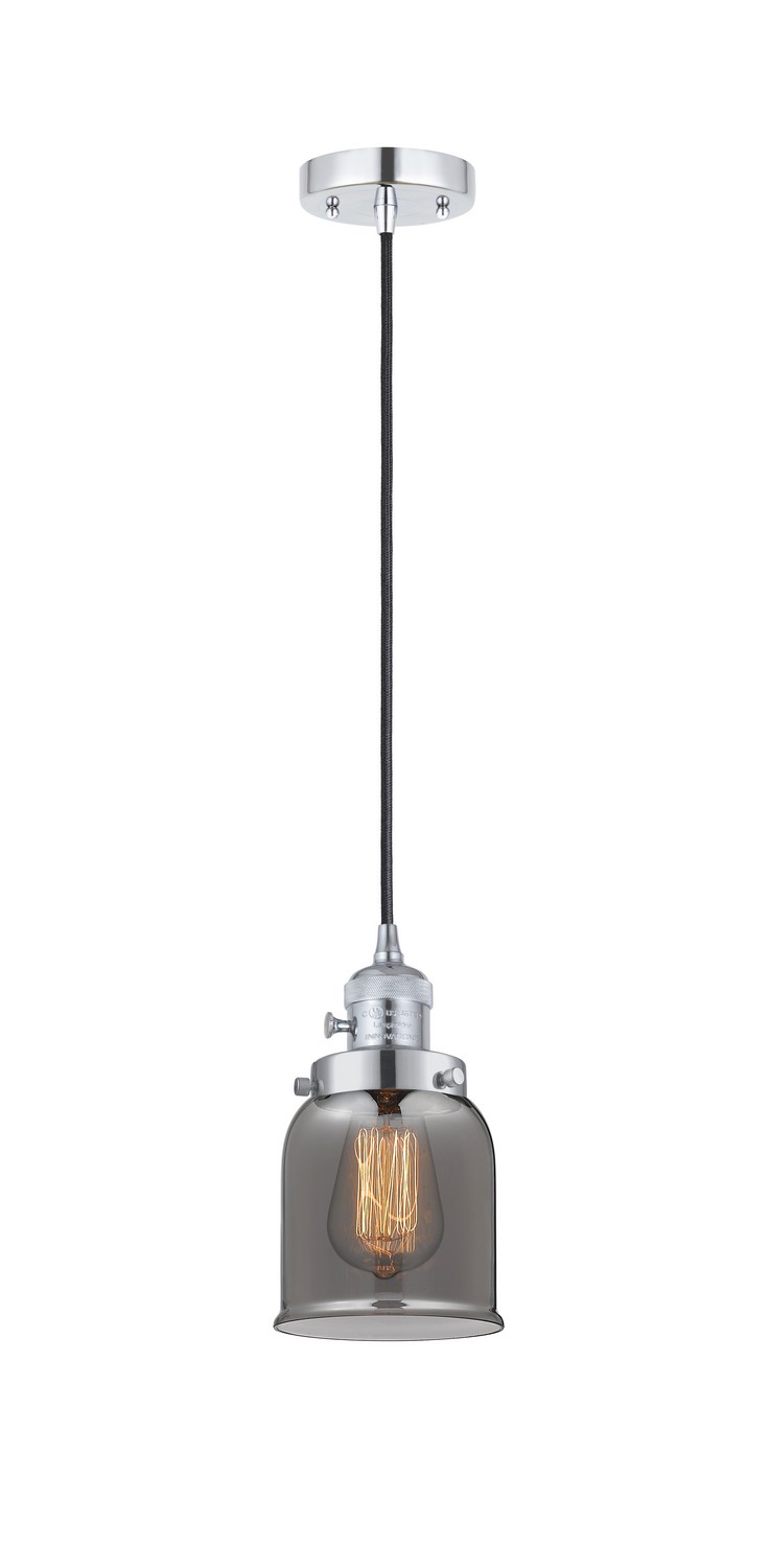 LED Mini Pendant by Innovations - Franklin Restoration Collection, Polished Chrome Finish - 201CSW-PC-G53-LED