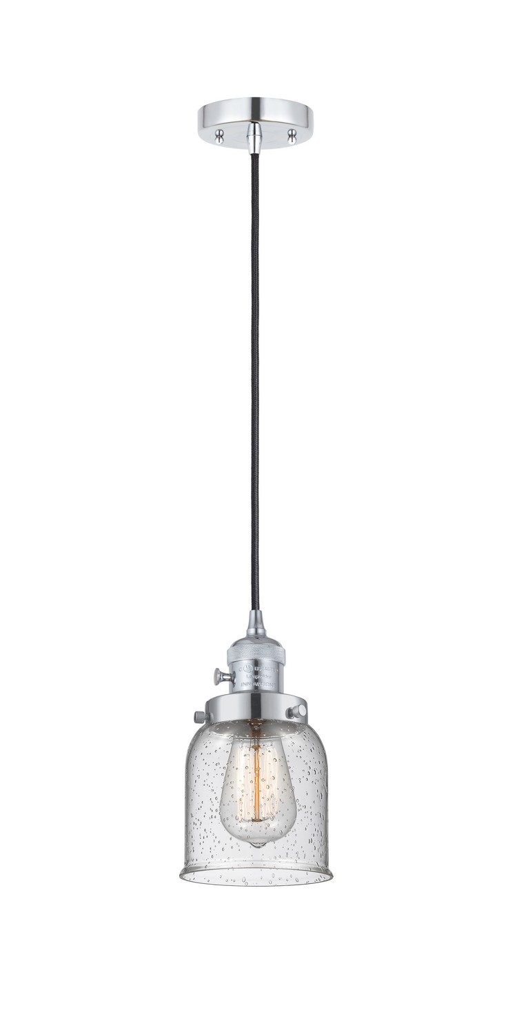 LED Mini Pendant by Innovations - Franklin Restoration Collection, Polished Chrome Finish - 201CSW-PC-G54-LED