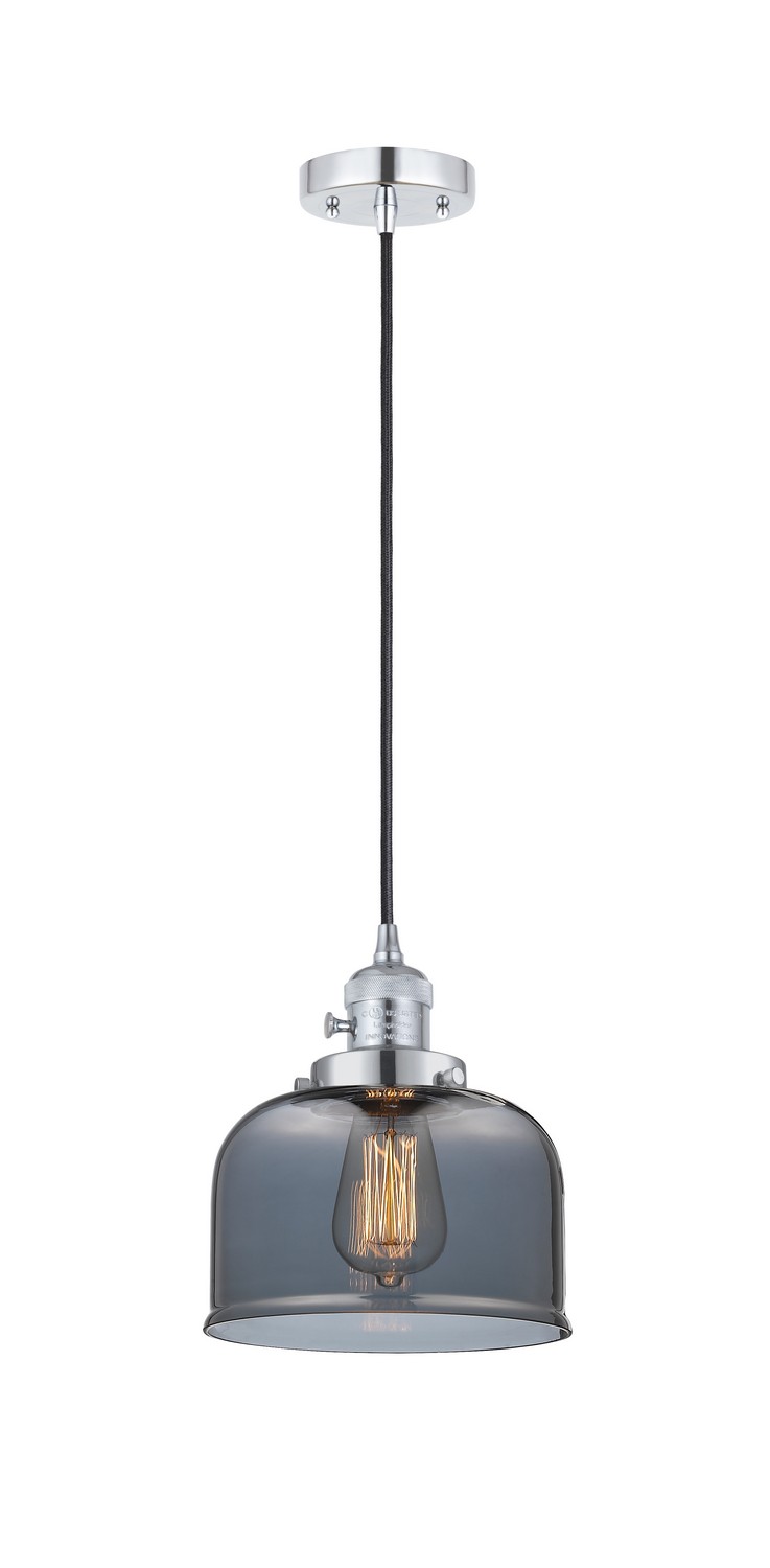 LED Mini Pendant by Innovations - Franklin Restoration Collection, Polished Chrome Finish - 201CSW-PC-G73-LED