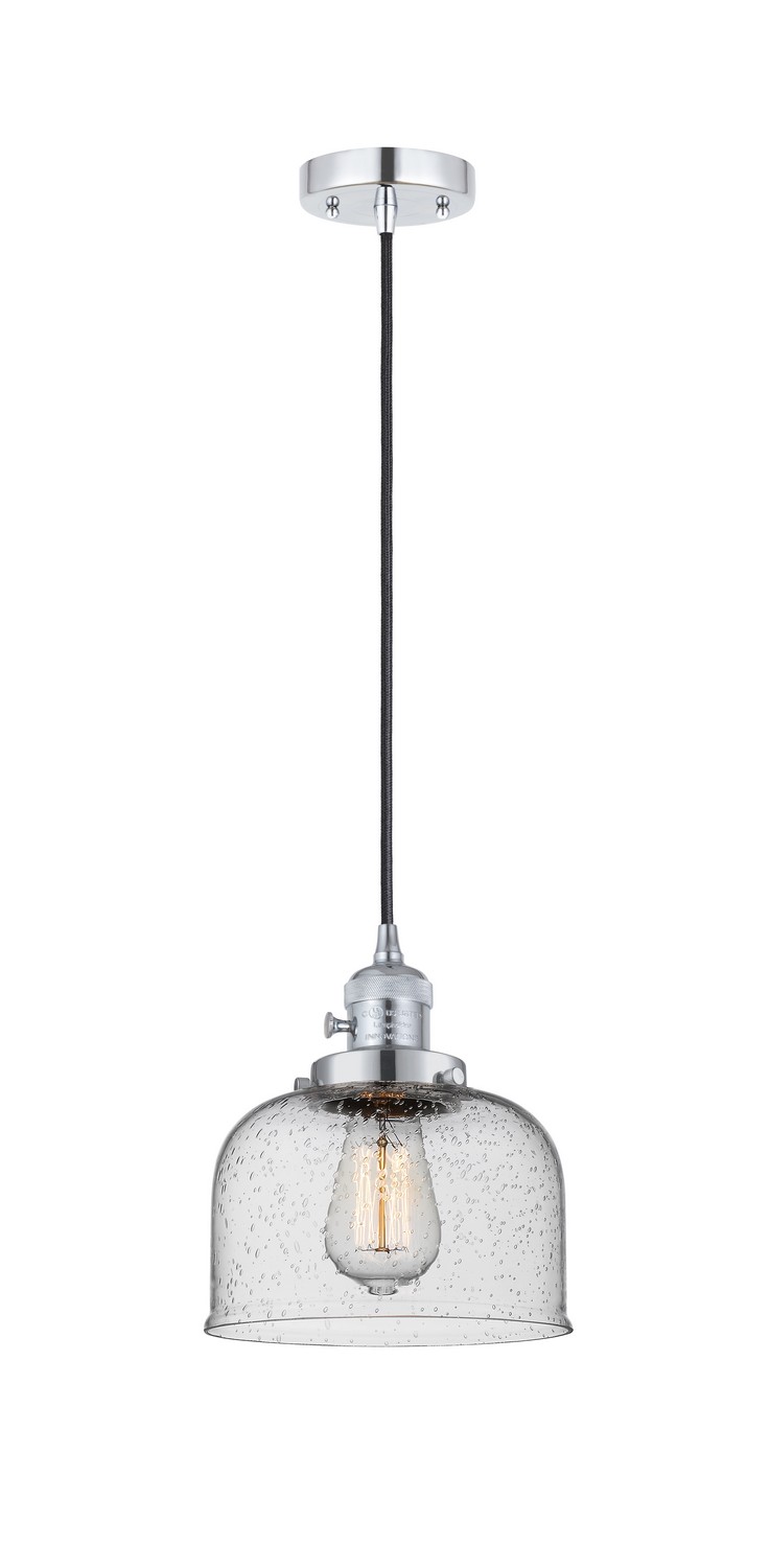 LED Mini Pendant by Innovations - Franklin Restoration Collection, Polished Chrome Finish - 201CSW-PC-G74-LED