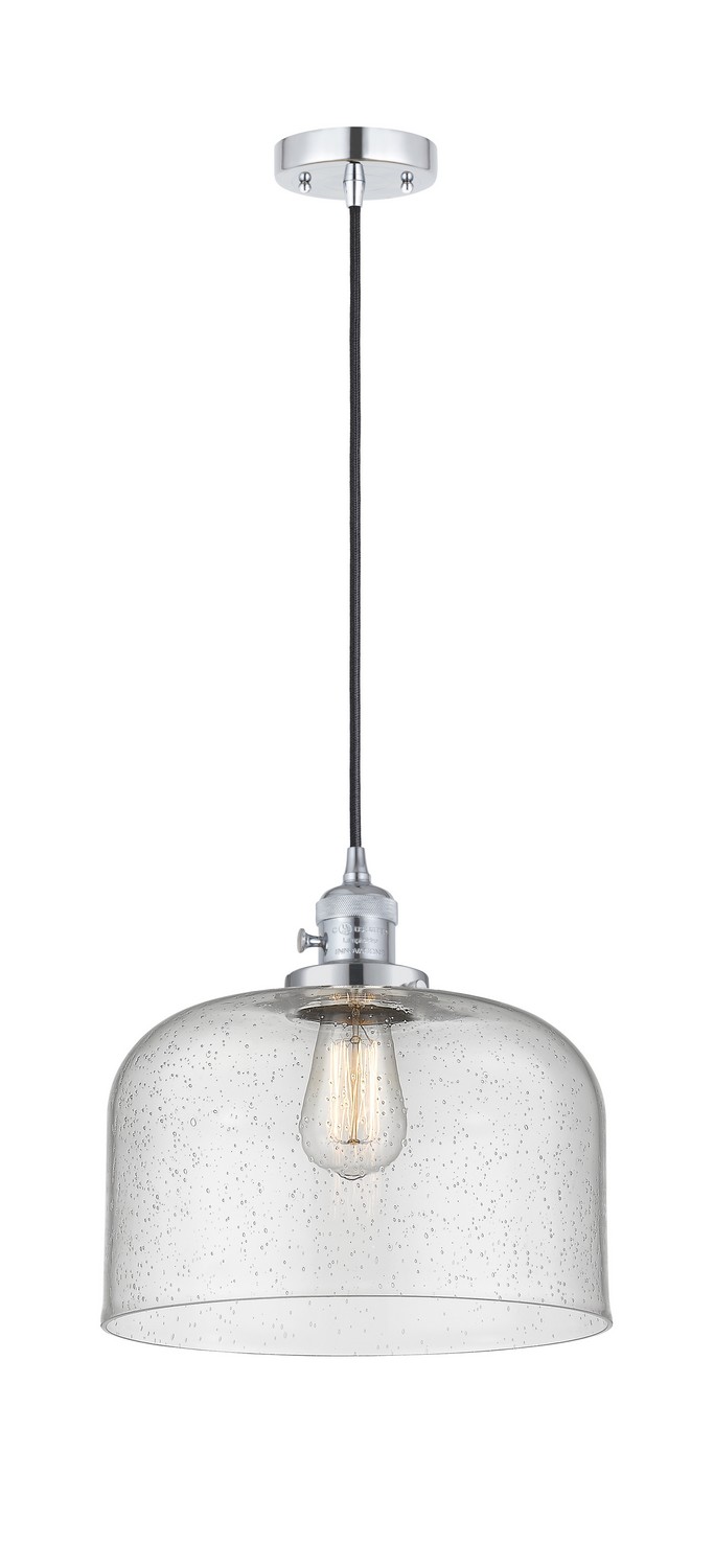 LED Mini Pendant by Innovations - Franklin Restoration Collection, Polished Chrome Finish - 201CSW-PC-G74-L-LED