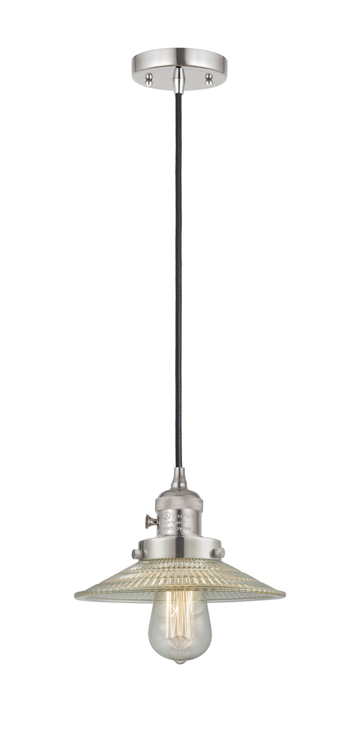 One Light Mini Pendant by Innovations - Franklin Restoration Collection, Polished Nickel Finish - 201CSW-PN-G2