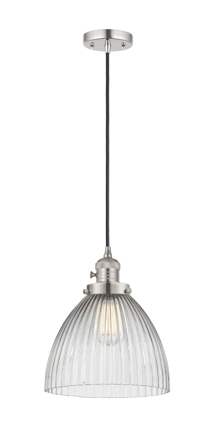 LED Mini Pendant by Innovations - Franklin Restoration Collection, Polished Nickel Finish - 201CSW-PN-G222-LED