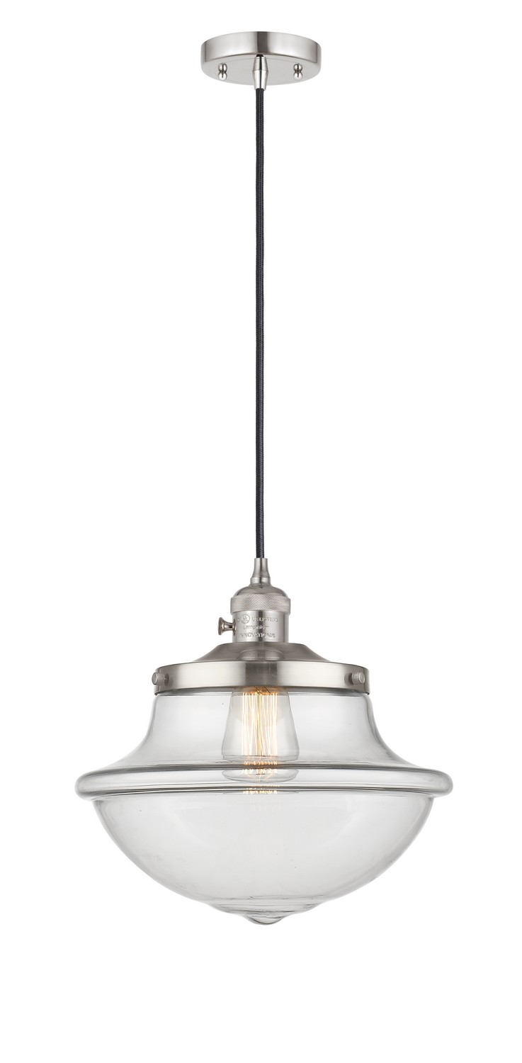 LED Mini Pendant by Innovations - Franklin Restoration Collection, Polished Nickel Finish - 201CSW-PN-G542-LED