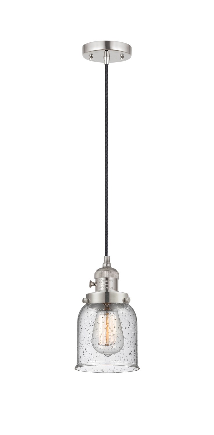 LED Mini Pendant by Innovations - Franklin Restoration Collection, Polished Nickel Finish - 201CSW-PN-G54-LED