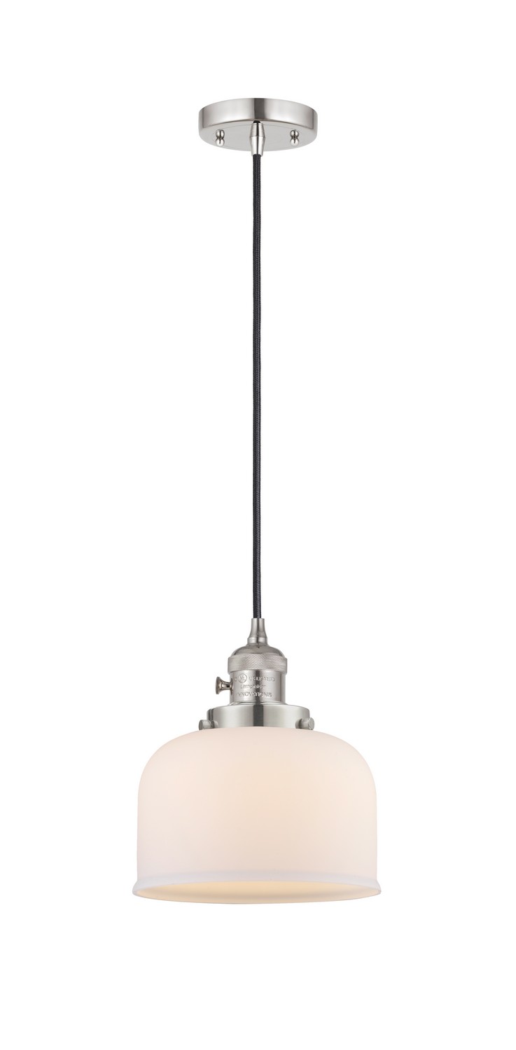 LED Mini Pendant by Innovations - Franklin Restoration Collection, Polished Nickel Finish - 201CSW-PN-G71-LED
