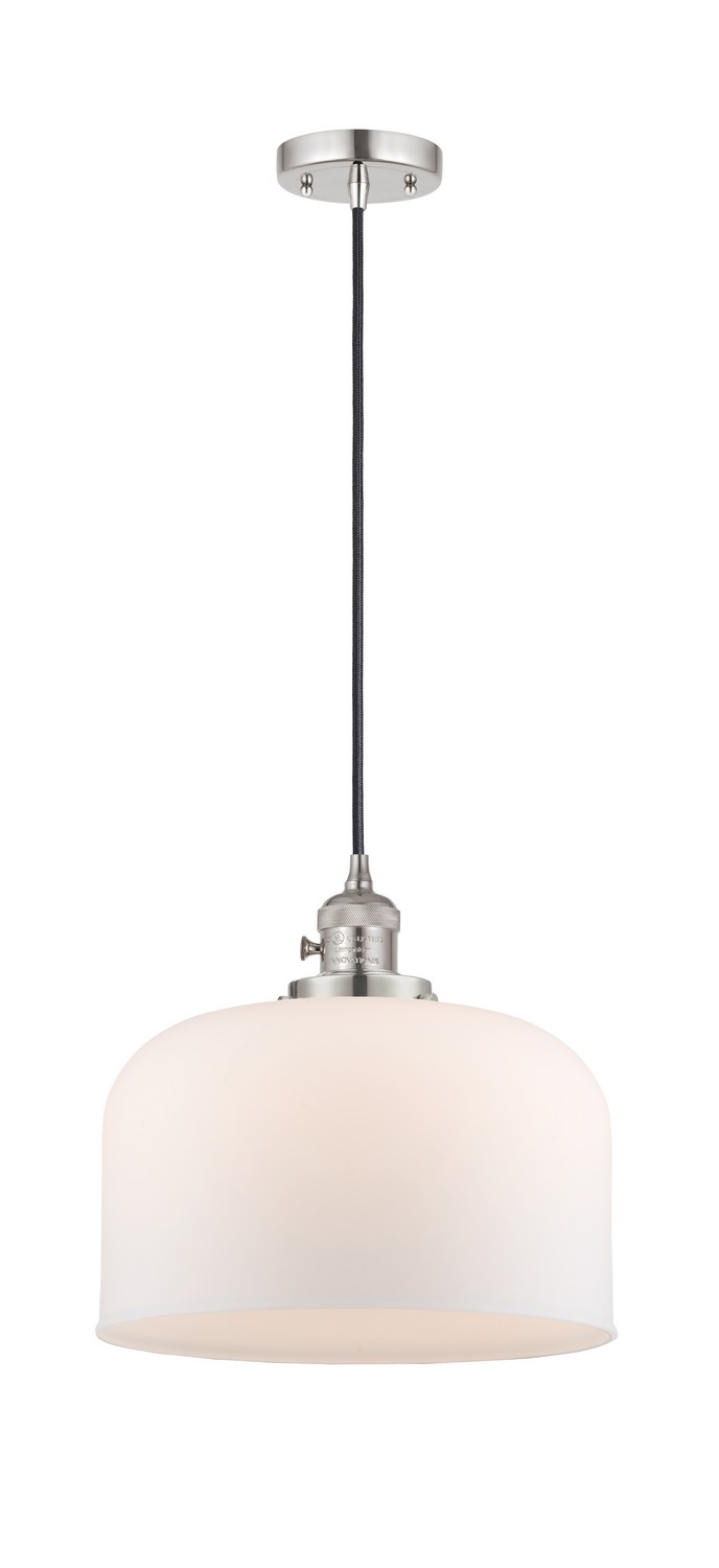 LED Mini Pendant by Innovations - Franklin Restoration Collection, Polished Nickel Finish - 201CSW-PN-G71-L-LED