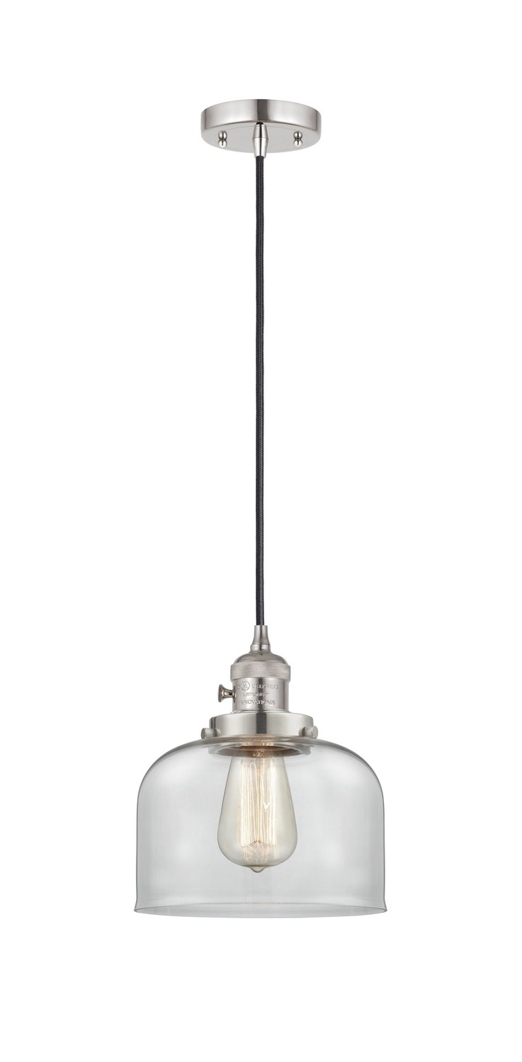LED Mini Pendant by Innovations - Franklin Restoration Collection, Polished Nickel Finish - 201CSW-PN-G72-LED