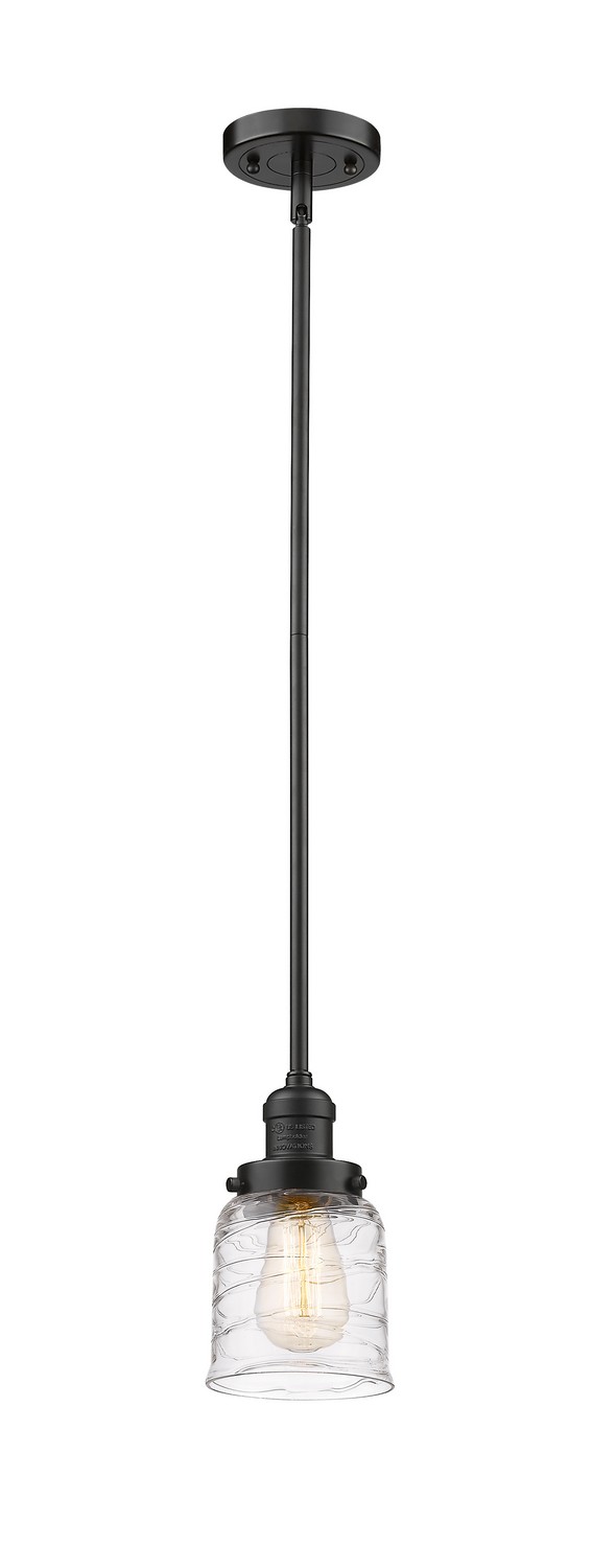 LED Mini Pendant by Innovations - Franklin Restoration Collection, Oil Rubbed Bronze Finish - 201S-OB-G513-LED