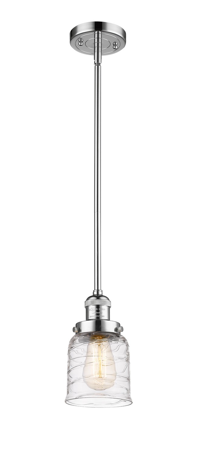 LED Mini Pendant by Innovations - Franklin Restoration Collection, Polished Chrome Finish - 201S-PC-G513-LED