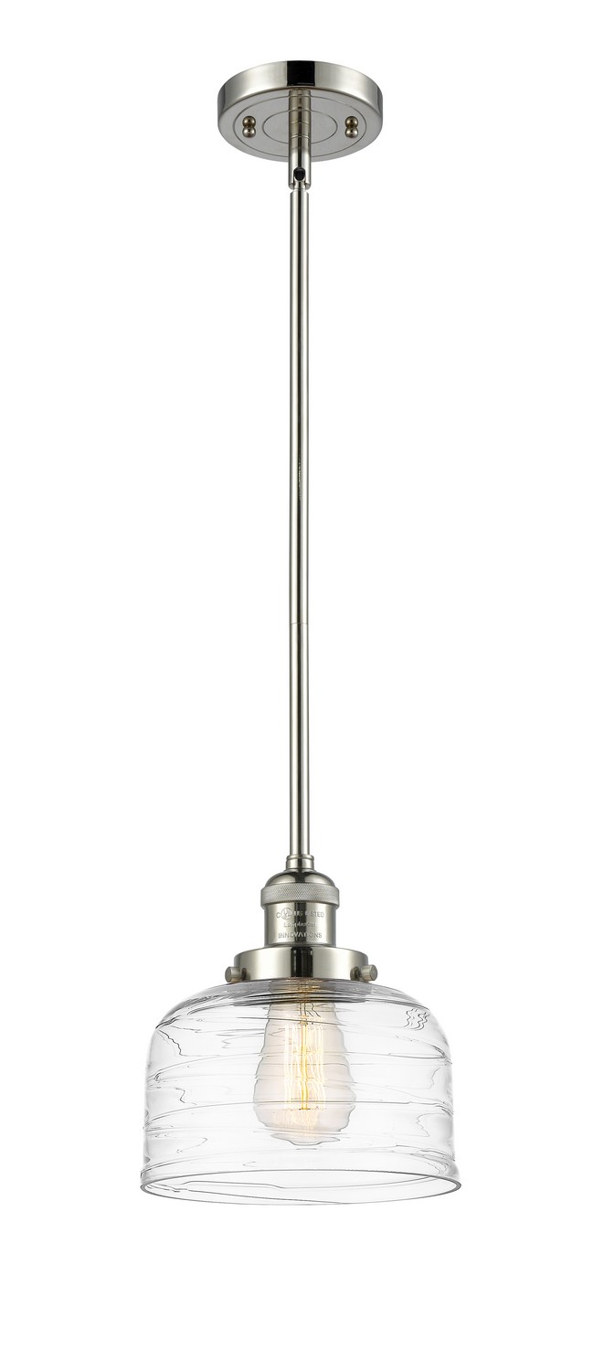 LED Mini Pendant by Innovations - Franklin Restoration Collection, Polished Nickel Finish - 201S-PN-G713-LED