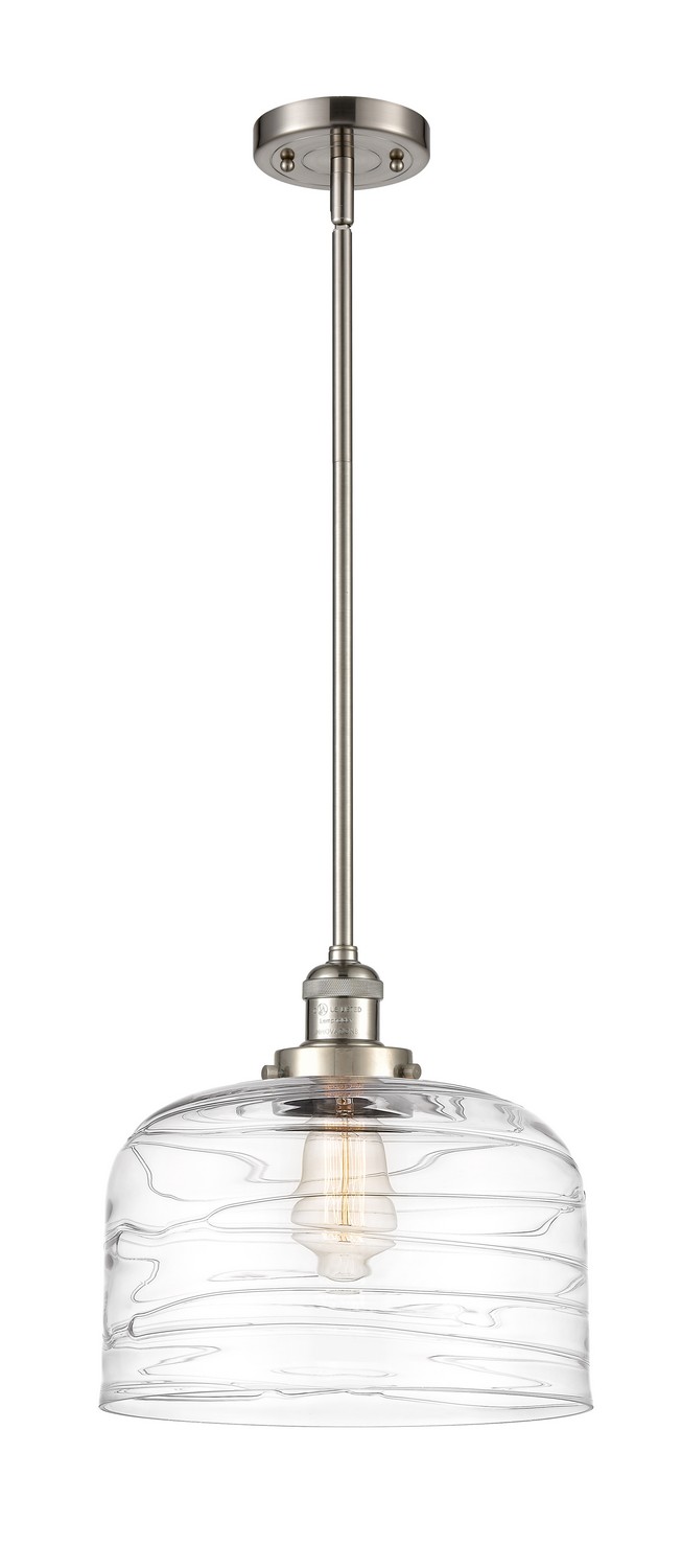 One Light Mini Pendant by Innovations - Franklin Restoration Collection, Brushed Satin Nickel Finish - 201S-SN-G713-L
