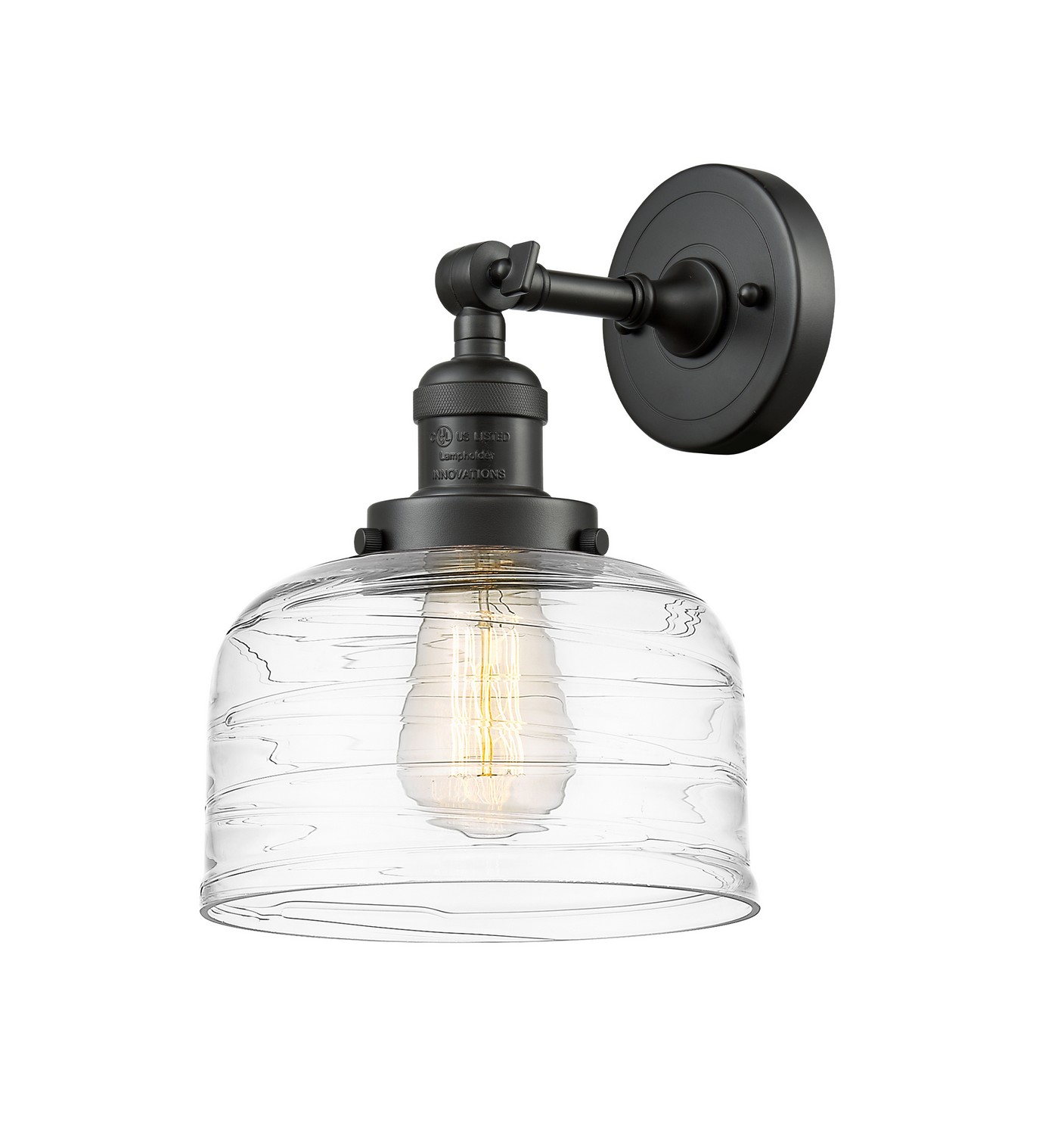 LED Wall Sconce by Innovations - Franklin Restoration Collection, Oil Rubbed Bronze Finish - 203-OB-G713-LED
