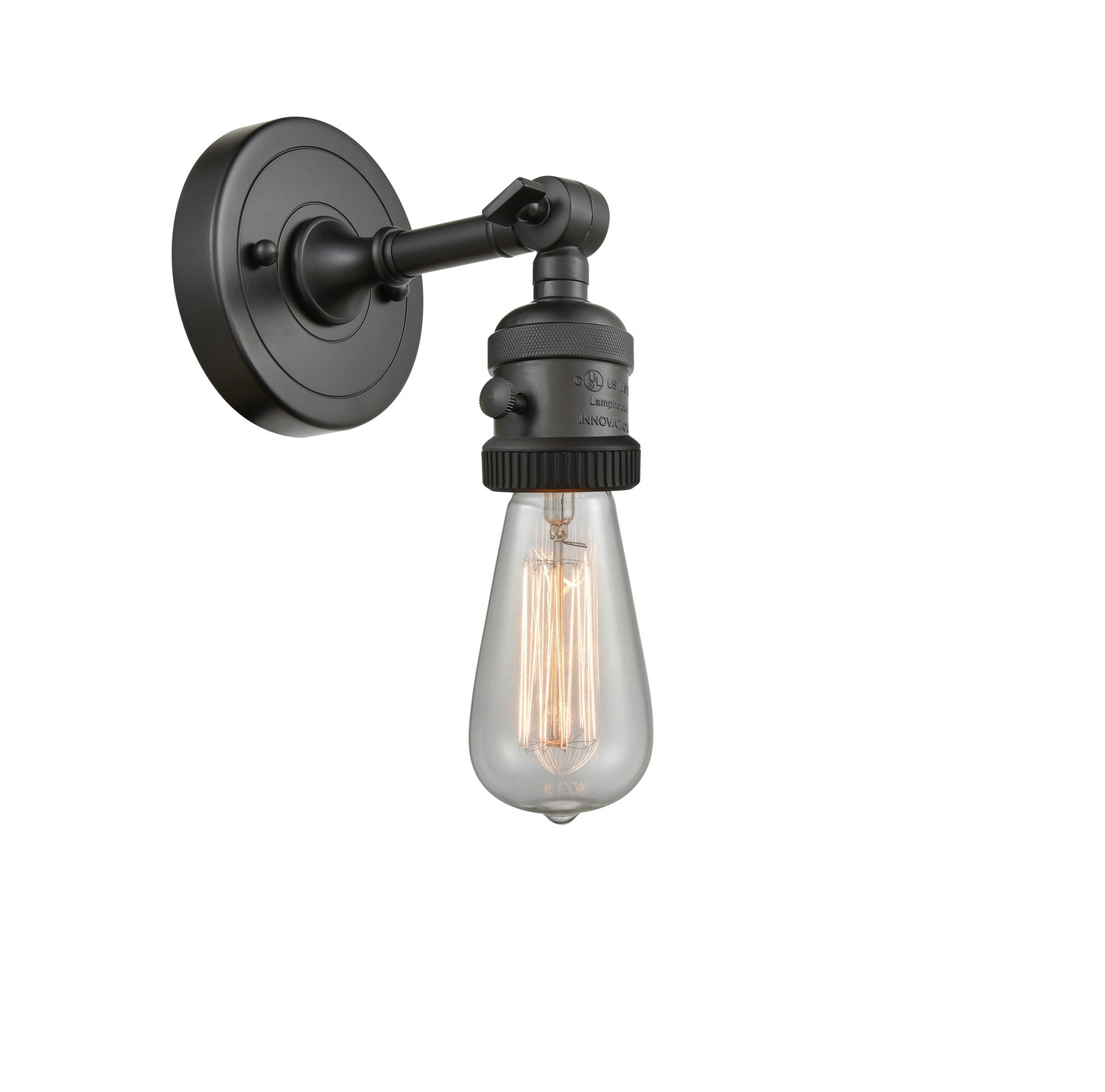 One Light Wall Sconce by Innovations - Franklin Restoration Collection, Oil Rubbed Bronze Finish - 203SW-OB