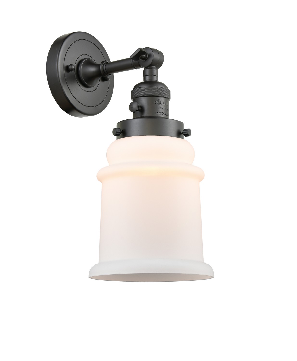 LED Wall Sconce by Innovations - Franklin Restoration Collection, Oil Rubbed Bronze Finish - 203SW-OB-G181-LED