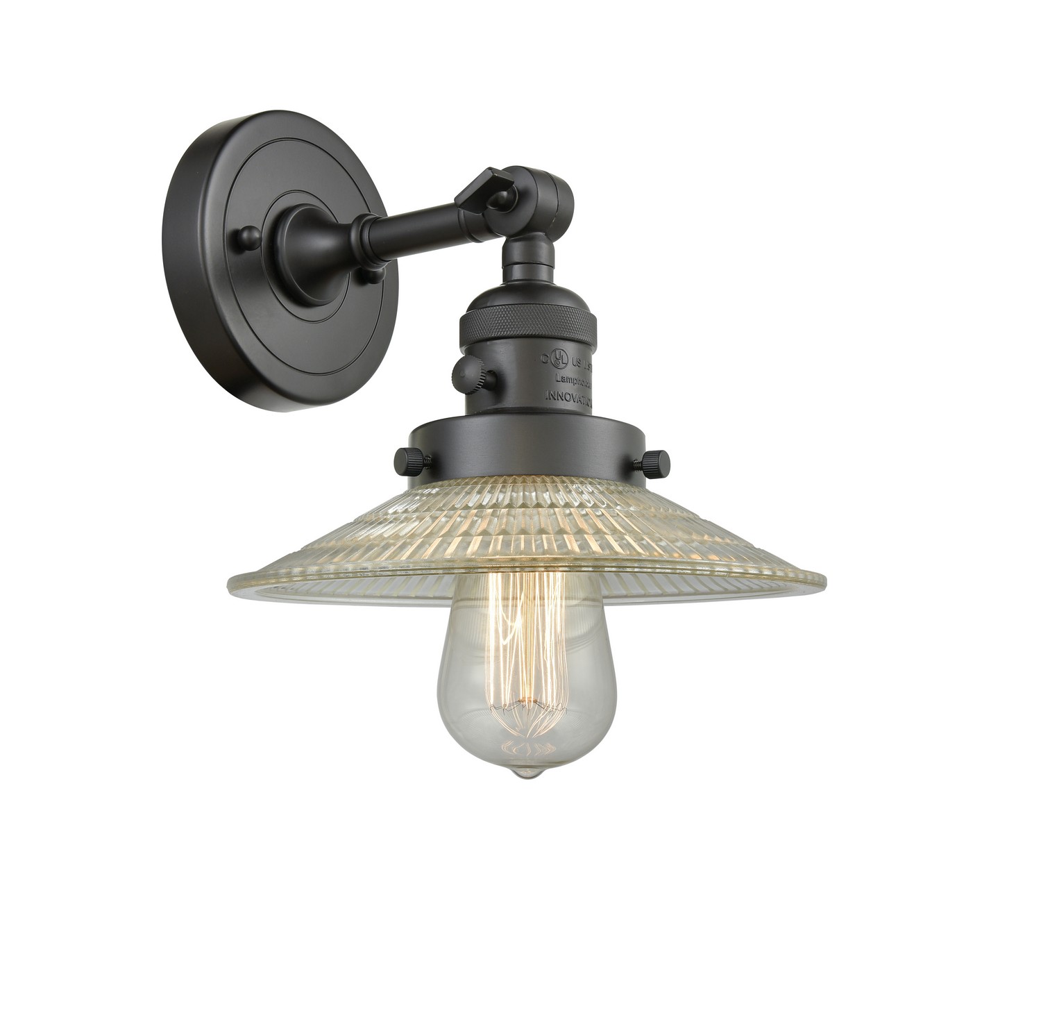 LED Wall Sconce by Innovations - Franklin Restoration Collection, Oil Rubbed Bronze Finish - 203SW-OB-G2-LED