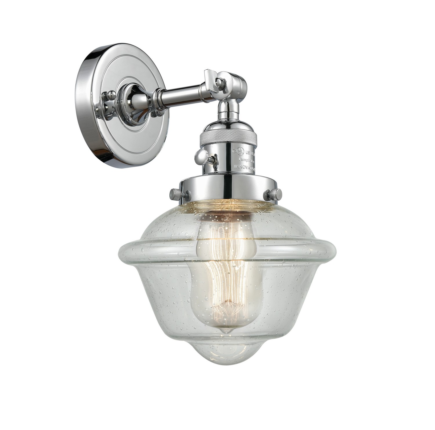 LED Wall Sconce by Innovations - Franklin Restoration Collection, Polished Chrome Finish - 203SW-PC-G534-LED