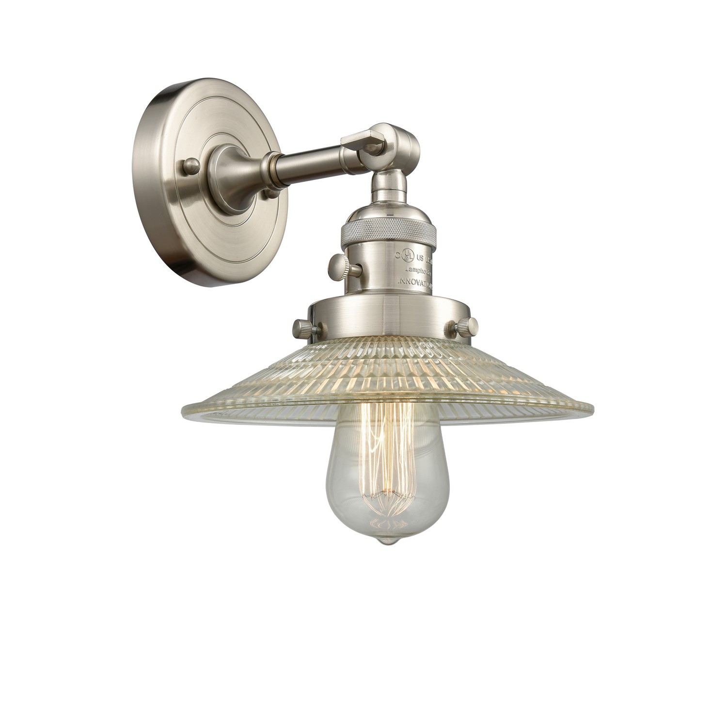 LED Wall Sconce by Innovations - Franklin Restoration Collection, Brushed Satin Nickel Finish - 203SW-SN-G2-LED