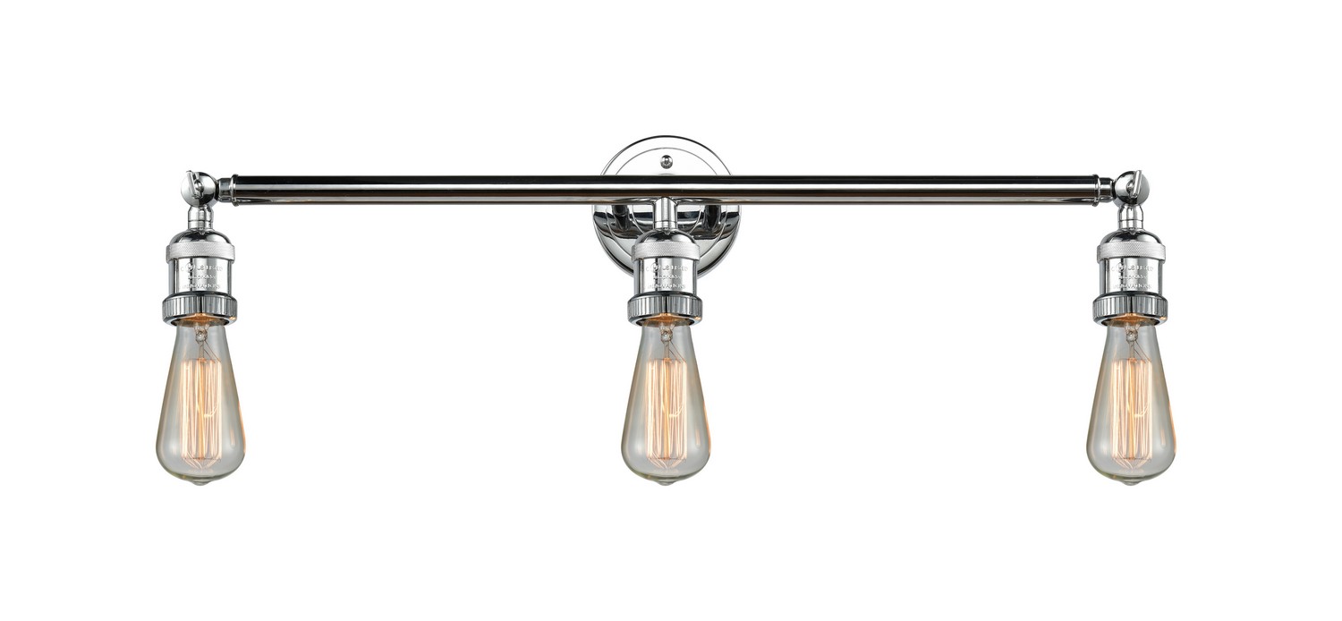 LED Bath Vanity by Innovations - Franklin Restoration Collection, Polished Chrome Finish - 205-PC-LED