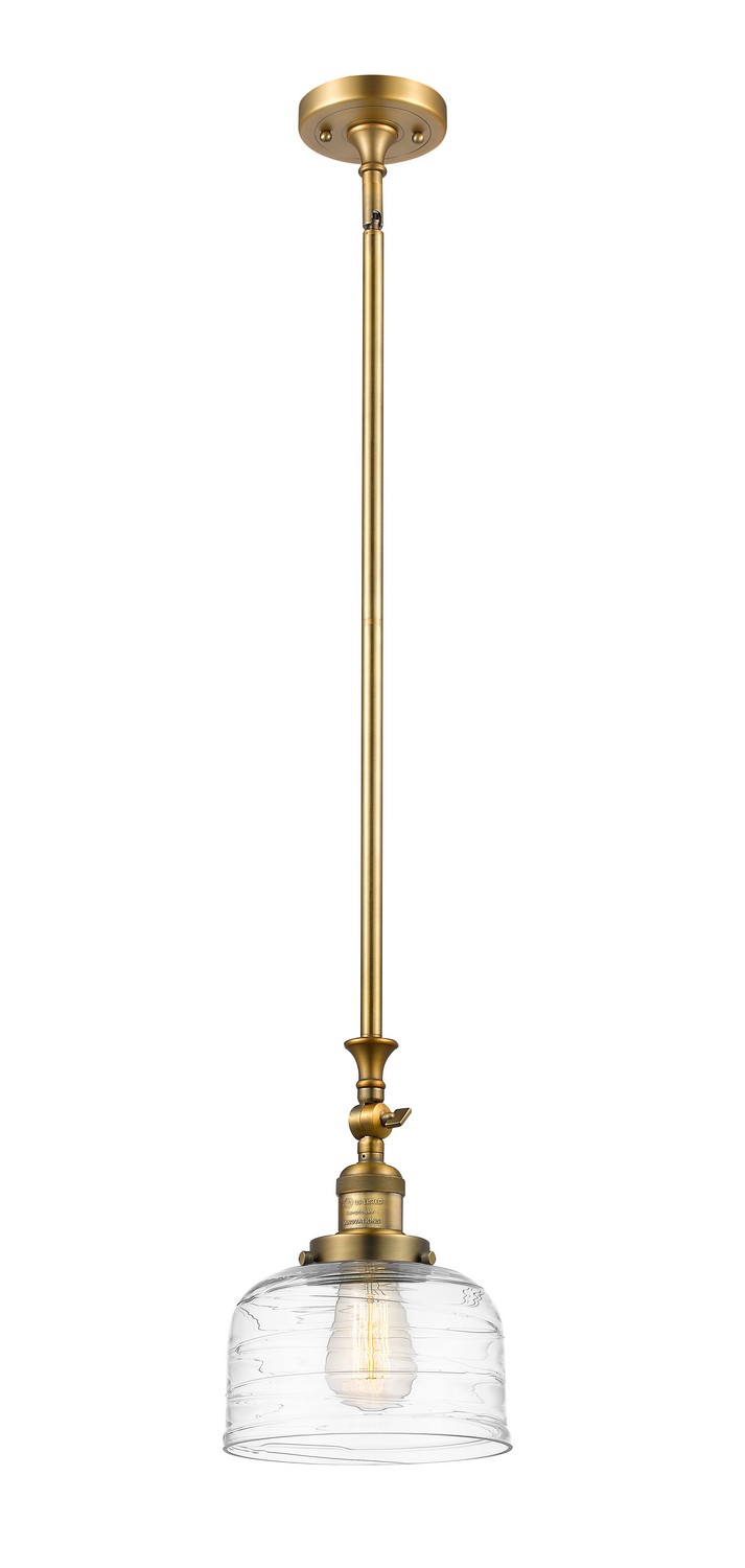 LED Mini Pendant by Innovations - Franklin Restoration Collection, Brushed Brass Finish - 206-BB-G713-LED