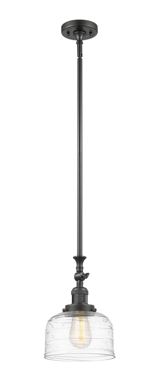 LED Mini Pendant by Innovations - Franklin Restoration Collection, Oil Rubbed Bronze Finish - 206-OB-G713-LED