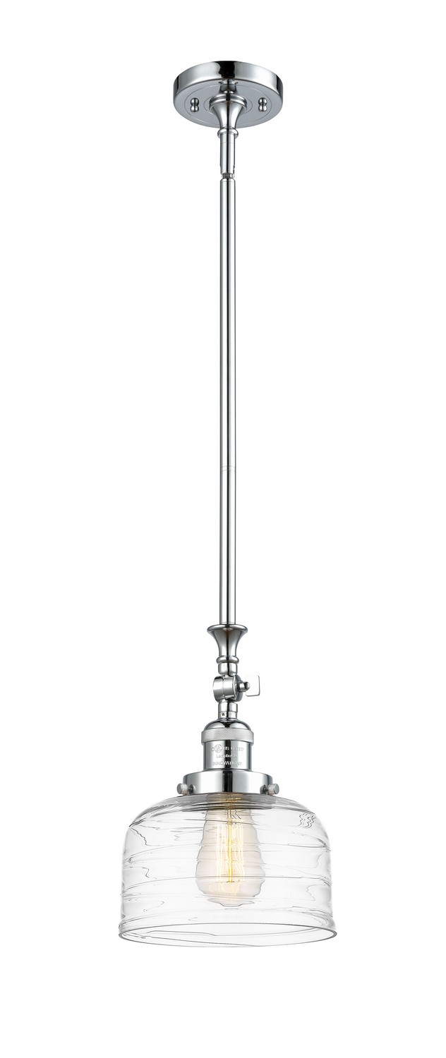 LED Mini Pendant by Innovations - Franklin Restoration Collection, Polished Chrome Finish - 206-PC-G713-LED