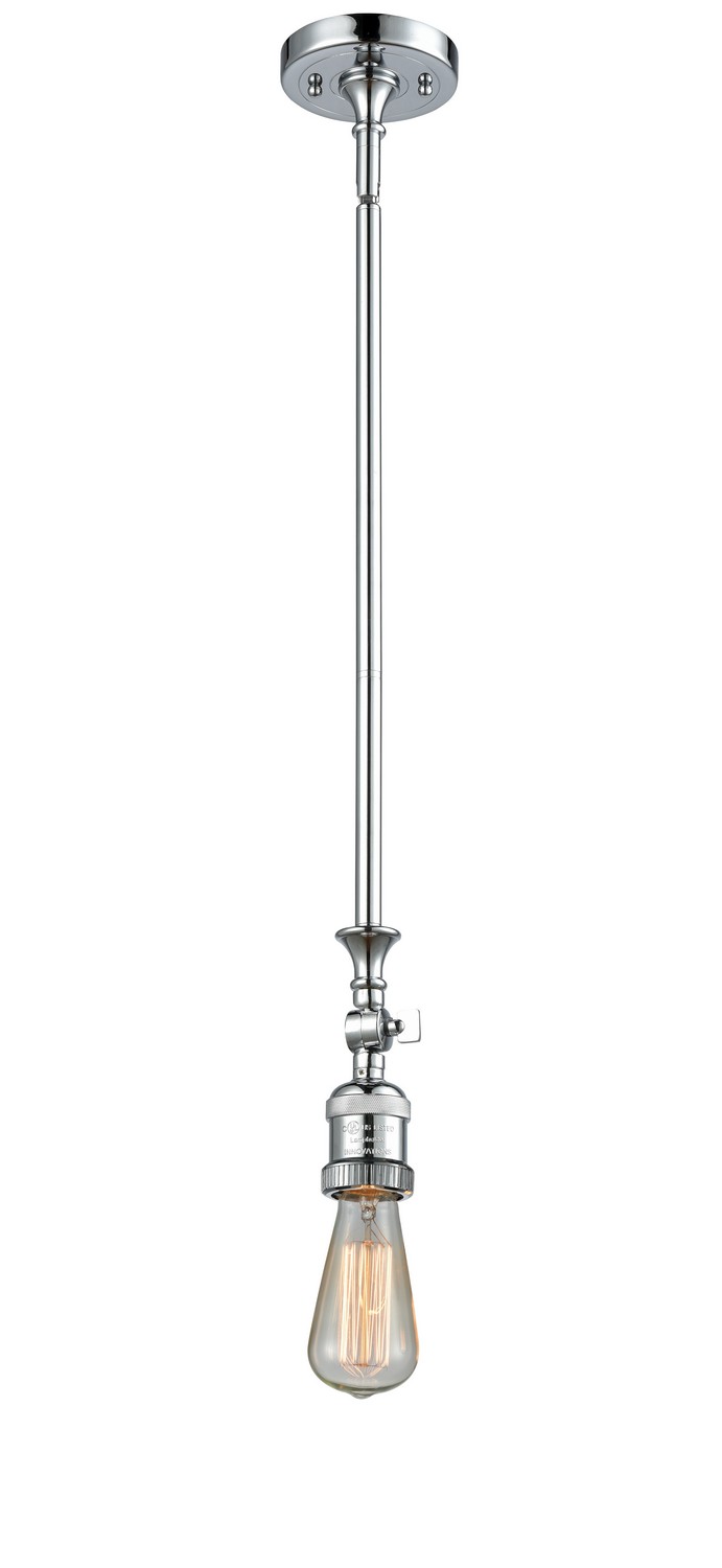 LED Mini Pendant by Innovations - Franklin Restoration Collection, Polished Chrome Finish - 206-PC-LED