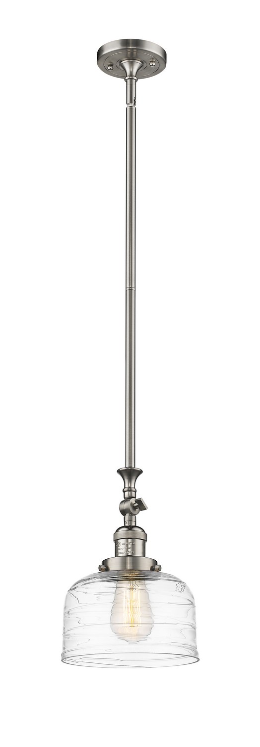 LED Mini Pendant by Innovations - Franklin Restoration Collection, Brushed Satin Nickel Finish - 206-SN-G713-LED